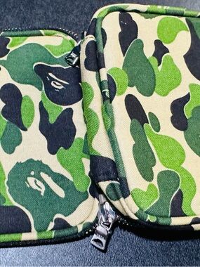 Camouflage Green Travel Pouch - Unbranded